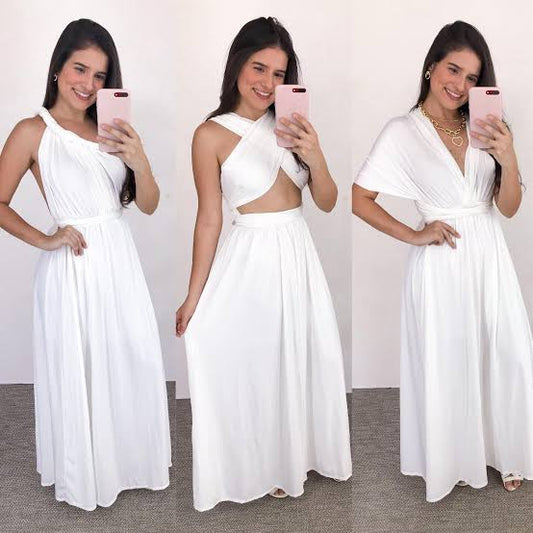 Vestido Multiformas Branco